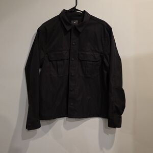 H&M Dark Charcoal Shirt Jacket
